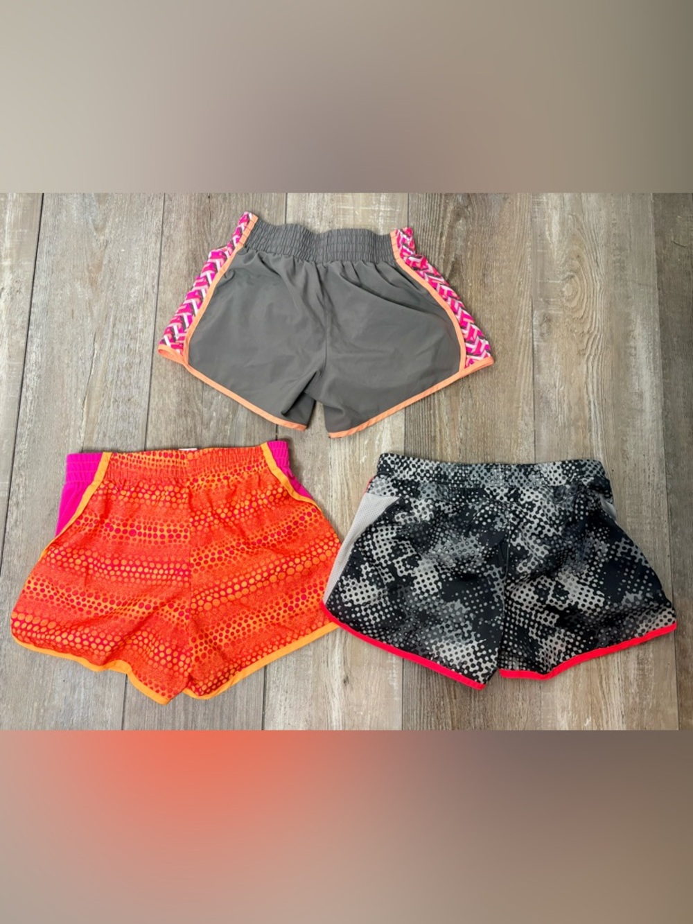 Girls Active Shorts Bundle Size L 10-12 Justice Old Navy Danskin Lot - Picture 2 of 3
